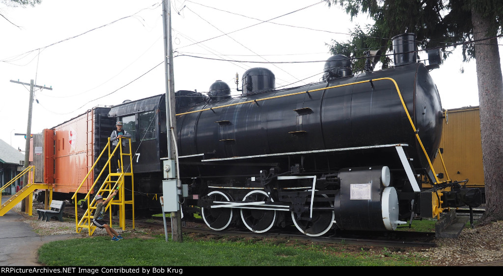 Cleveland Electric & Illuminating Company 0-6-0 fireless locomotive number 7